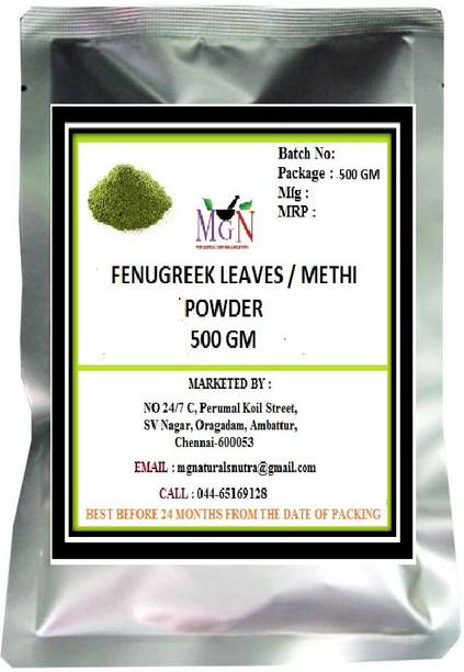 MG Naturals FENUGREEK LEAVES / METHI POWDER