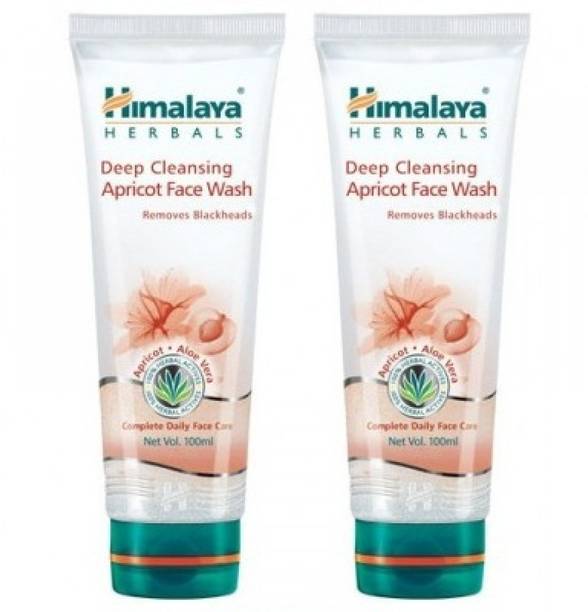 HIMALAYA Deep Cleansing Apricot - (Pack of 2) Face Wash