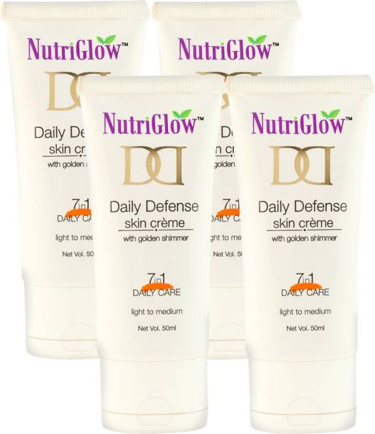 NutriGlow Daily Defense Skin Creame 50g (Pack Of 4)