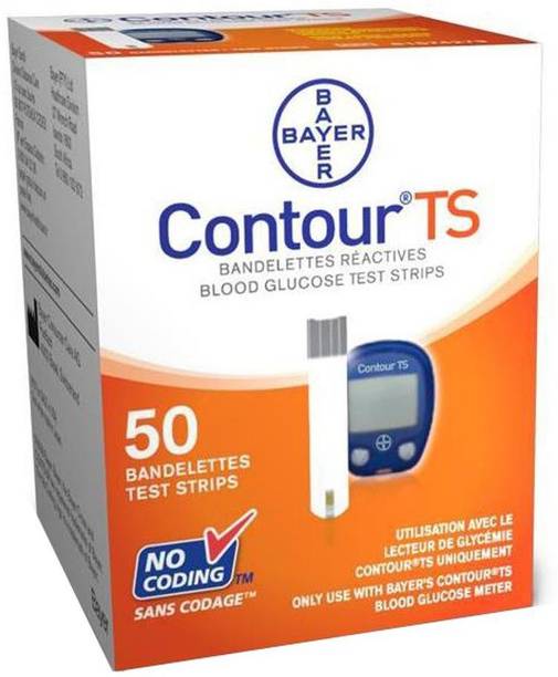 Bayer TS 50 Glucometer Strips