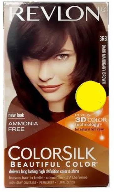 Revlon Silk 3d 3rb Dark Mahogany Brown , Brown