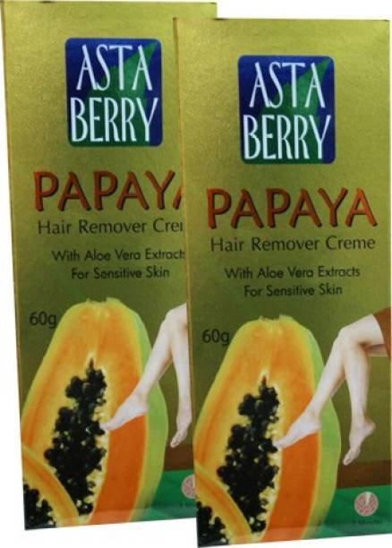 ASTABERRY Papaya Hair Remover Cream-Pack of 2 Cream