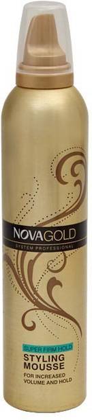 NOVA Gold Super firm hold styling mousse Hair Mousse