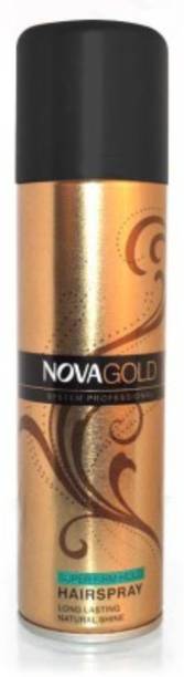 NOVA Gold System Professional Hair Spray - Super Firm Hold Hair Spray