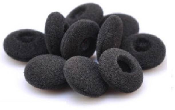 lewano 6 Pair Black earphone sponge tips In The Ear Headphone Cushion