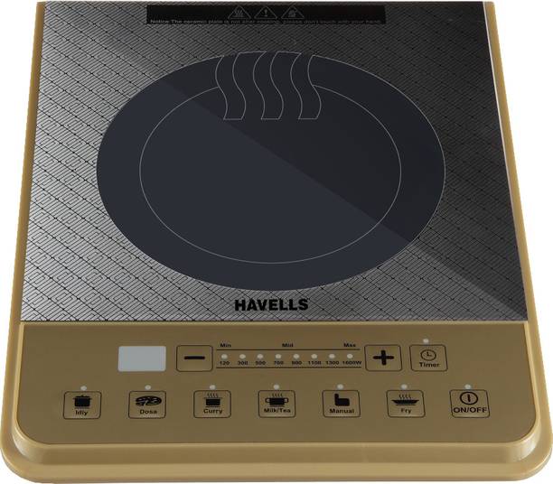 HAVELLS 1600 W Induction Cooktop Touch Panel