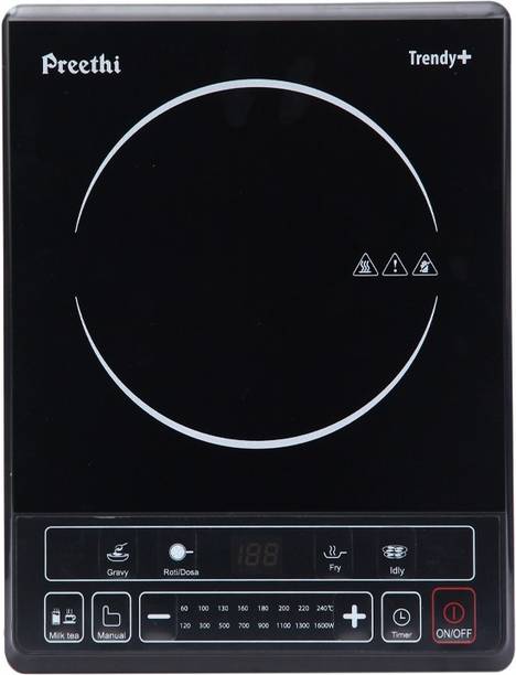 Preethi 1600 W Induction Cooktop Push Button