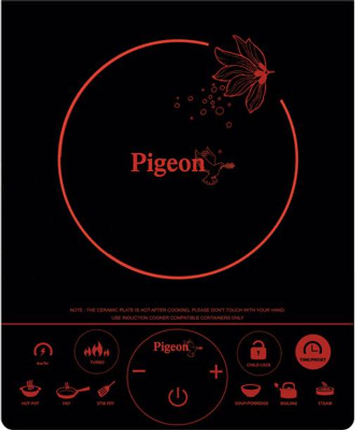 Pigeon 2000 W Induction Cooktop Touch Panel