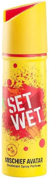SET WET Mischief Avtar Perfume Body Spray  -  For Men