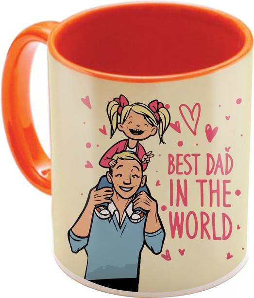 SKY TRENDS Best Gift For Father On Birthday Printed Coffee his Anniversary Also STD-088 Ceramic Coffee Mug
