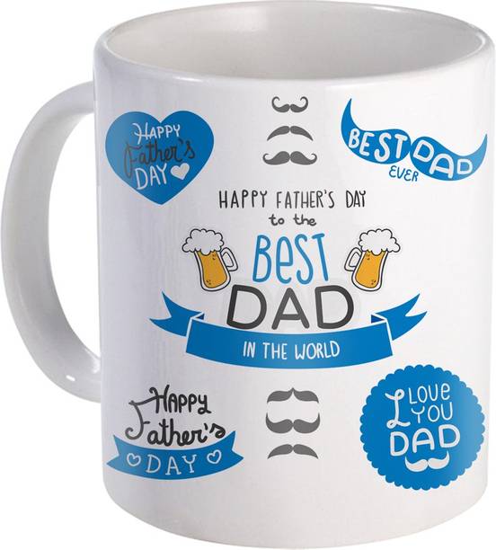 SKY TRENDS Gift For Fathers Day In Coffee His Anniversary/Birthday Present JSD-053 Ceramic Coffee Mug
