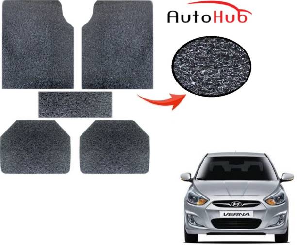 Auto Hub PVC (Polyvinyl Chloride) Standard Mat For  Hyundai Verna