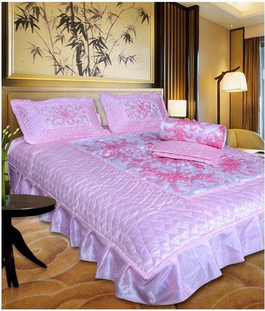 Chelsi Satin Double King Sized Bedding Set