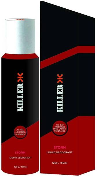 KILLER Strom Deodorant Deodorant Spray  -  For Men & Women