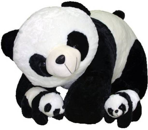 Gifteria Mother Panda with 2 Babies  - 60 cm