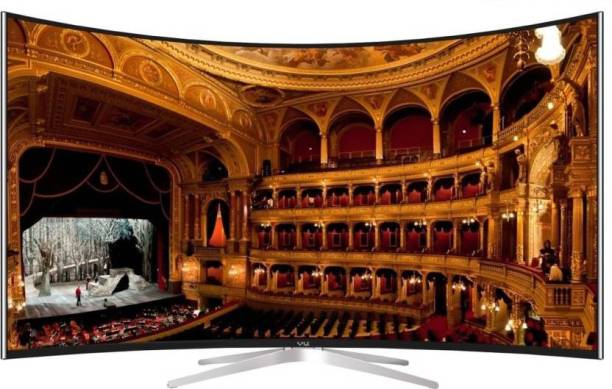 Vu 163 cm (65 inch) Ultra HD (4K) Curved LED Smart Android Based TV