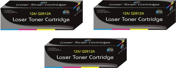 PrintStar 12A / Q2612A Compatible for HP 12A Toner Cartridge For HP LaserJet 1010, 1012, 1015, 1018, 1020, 1022, 1022n, 3020, 3030 Black Ink Cartridge