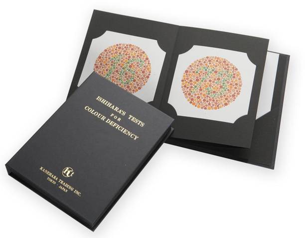 Ishihara Colour Vision Test Book For Color Deficiency 38 Plates (Latest Edition)