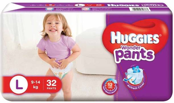 Huggies Wonder Pants Diapers Pant Diapers - L