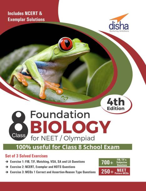 Foundation Biology for NEET/ Olympiad Class 8 - 4th Edition