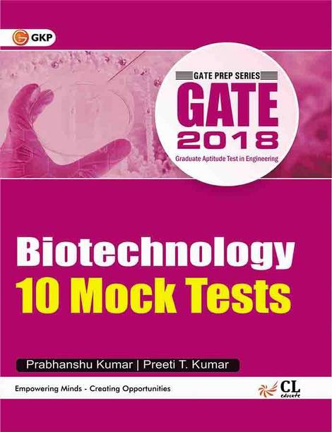 Gate Biotechnology 2019 (10 Mock Tests Includes Solved Papers 2012-2018)  - 10 Mock Tests 6 Edition