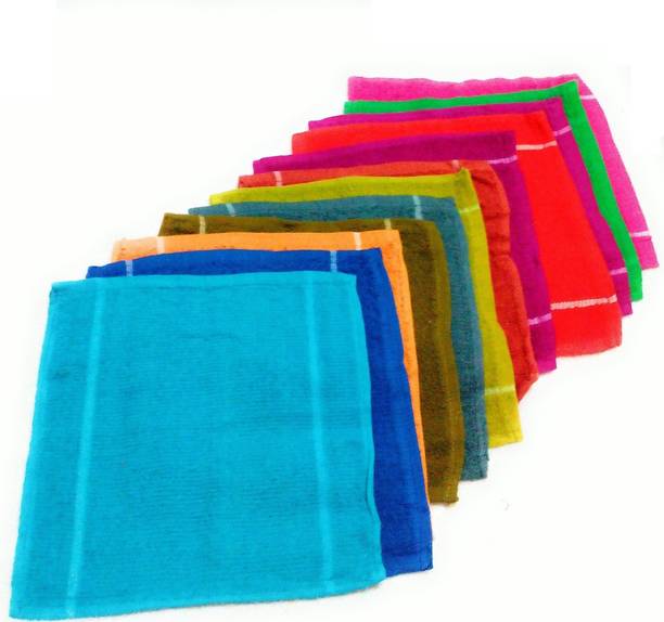 Cotton colors Cotton 200 GSM Hand, Face Towel Set
