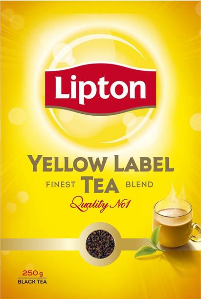 Lipton Yellow Label Black Tea Bags Box
