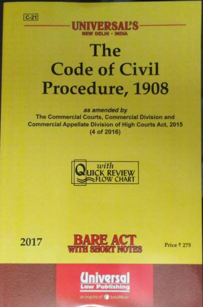 Universal Code Of Civil Procedure Bare Act