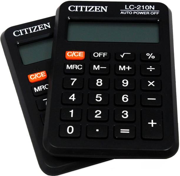 CITIZEN |Pack of 2| LC-210N Stealodeal |Pack of 2| LC-210N Basic  Calculator