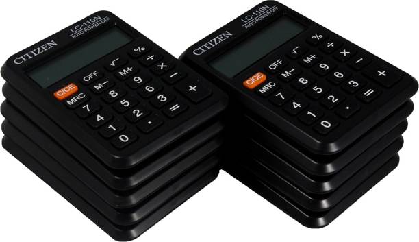 CITIZEN |Pack of 10| LC-110N Stealodeal |Pack of 10| LC-110N Basic  Calculator