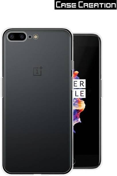 CASE CREATION Back Cover for OnePlus 5 Ultra Thin Perfect Fitting Premium Imported High quality 0.3mm Crystal Clear Totu Silicone Transparent Flexible Soft Corner protection with TPU Slim Back Case Back Cover
