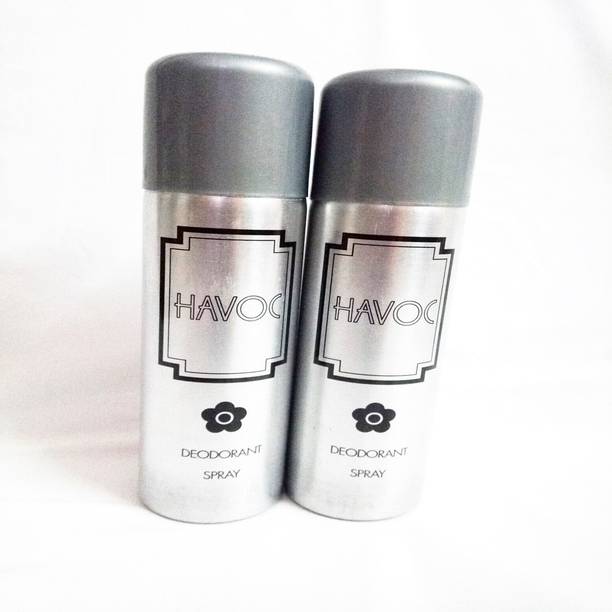 HAVOC Silver Deodorant Spray  -  For Men