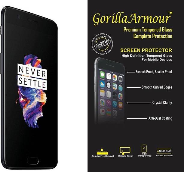 Gorilla Armour Tempered Glass Guard for OnePlus 5