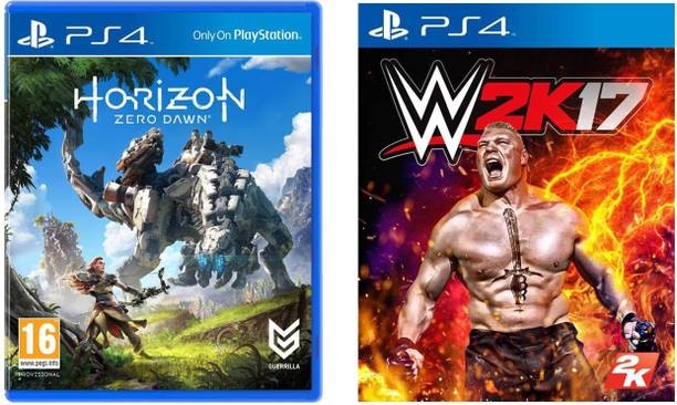Horizon Zero Dawn and WWE 2K17 Combo Pack