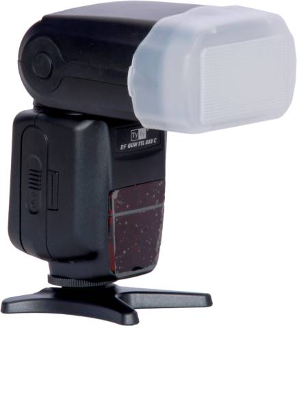 Tyfy DF-GUN 888C + Diffuser (Free) with TTL and auto zoom for Canon DSLR camera Flash