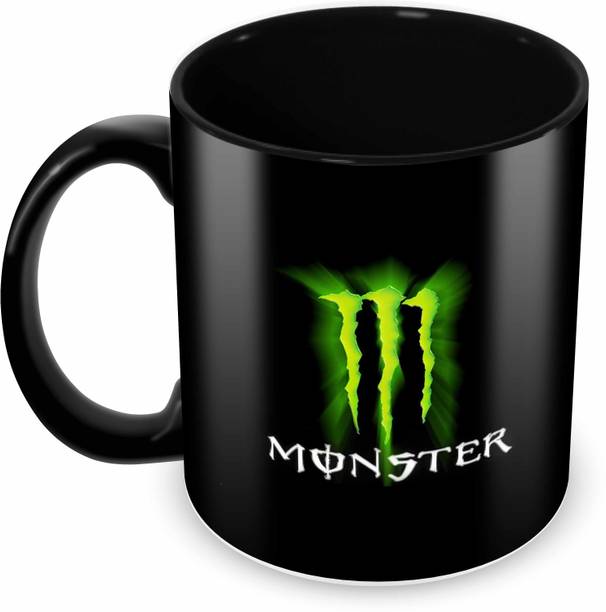 ट्यूलप Printed Monster sporty look for Tea And Coffee 350 ml सिरेमिक मग