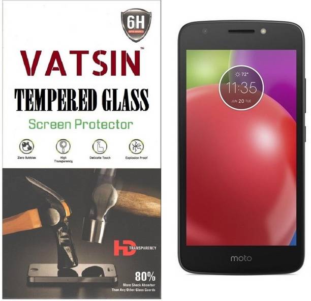 Vatsin Tempered Glass Guard for Motorola Moto E4 Plus
