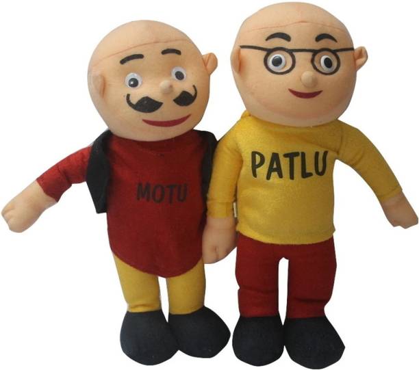 Toy Park Motu Patlu Stuffed Toy  - 35 cm