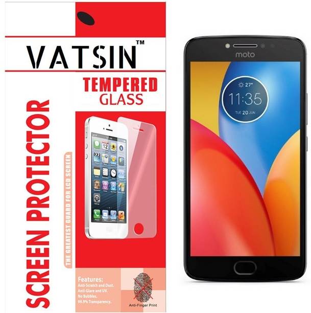 Vatsin Tempered Glass Guard for Motorola Moto E4 Plus