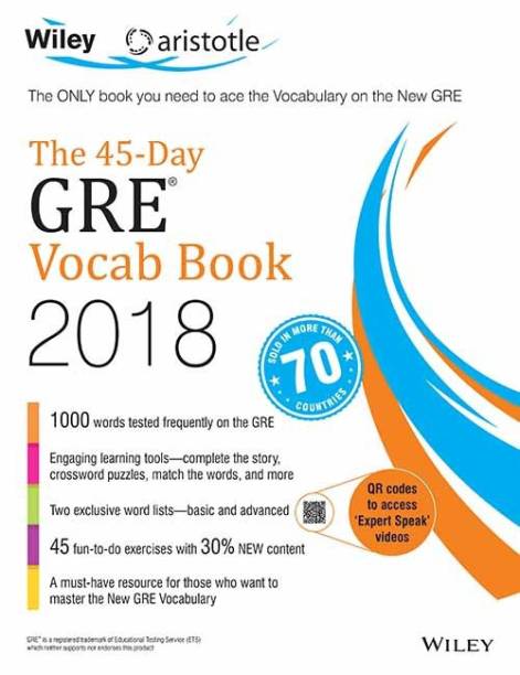 The 45 - Day GRE Vocab Book 2018 First Edition