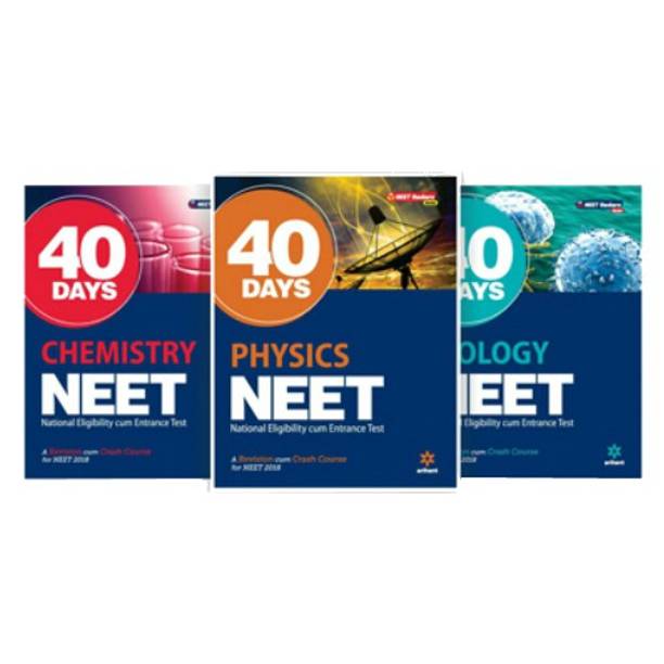 40 Days NEET Physics, Chemistry, Biology