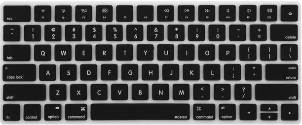 Saco Chiclet Keyboard Skin for iMac Wireless 2nd Gen Magic Keyboard MLA22B/A - Black Laptop Keyboard Skin