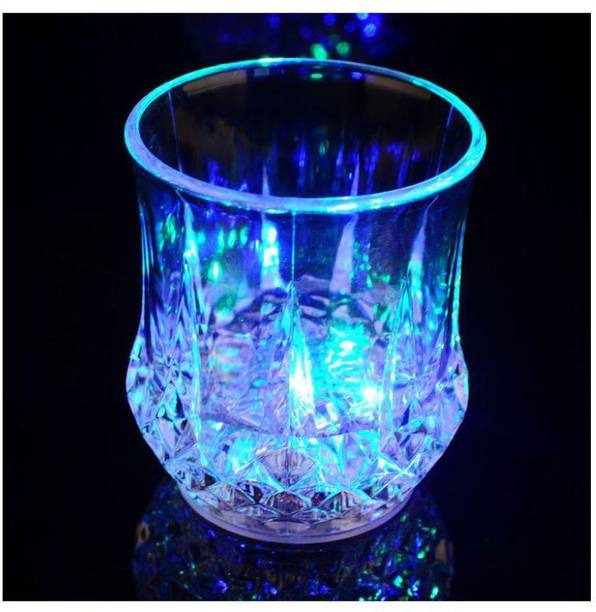 TECHNOCHITRA LED LIGHT MAGIC CUP 300 ML प्लास्टिक मग