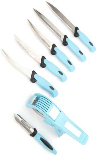 Bluewhale 6 Pc Stainless Steel Knife Set New 7 Pcs Knife Set