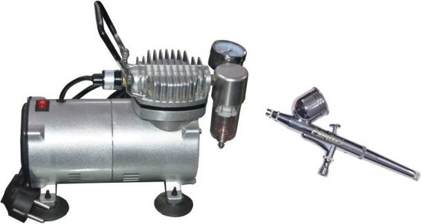 ISC High Quality Mini Compressor With Air Brush Airbrush