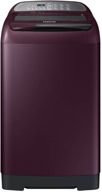 Samsung 7 kg Fully Automatic Top Load Washing Machine Maroon