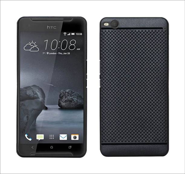CASE CREATION Back Cover for HTC One X9 Ultra Thin Perfect Fitting Dotted Premium Imported High quality 0.3mm Crystal Matte Finish Totu Silicone Transparent Flexible Soft Black Border Corner protection with TPU Slim Back Case Back Cover