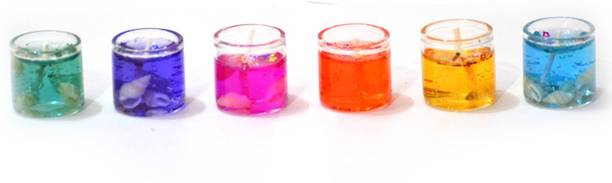 Glowsh Glass Gel Candle