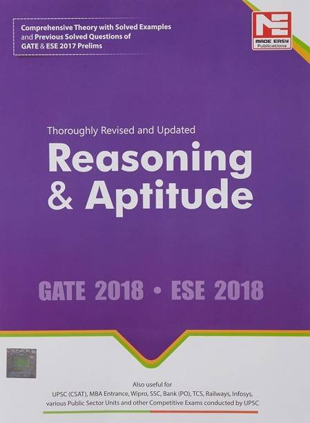 Made Easy GATE & ESE- 2018 Reasoning & Aptitude