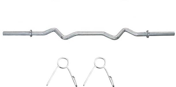 HAWKISH 3 FEET CURL ROD, SIZE OF 22 MM Weight Lifting Bar